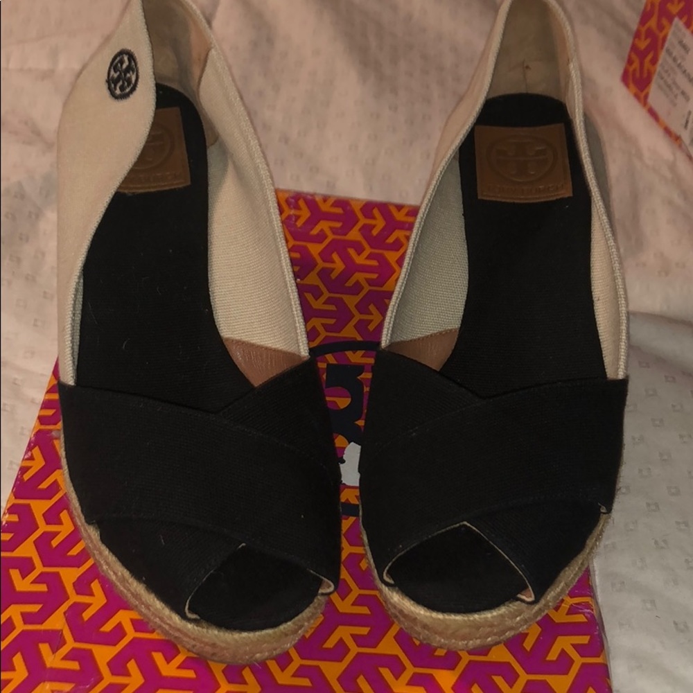 Tory Burch Espadrille Wedges